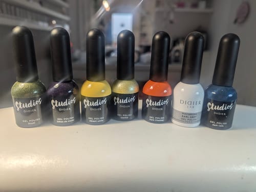 Customer photo review of Gel polish Studios, Dark Veils, 8ml