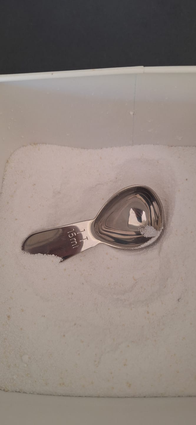 Customer photo review of Stainless Steel Laundry Powder Scoop