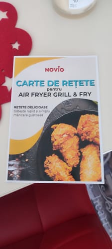 Customer photo review of Air Fryer Novio Grill & Fry
