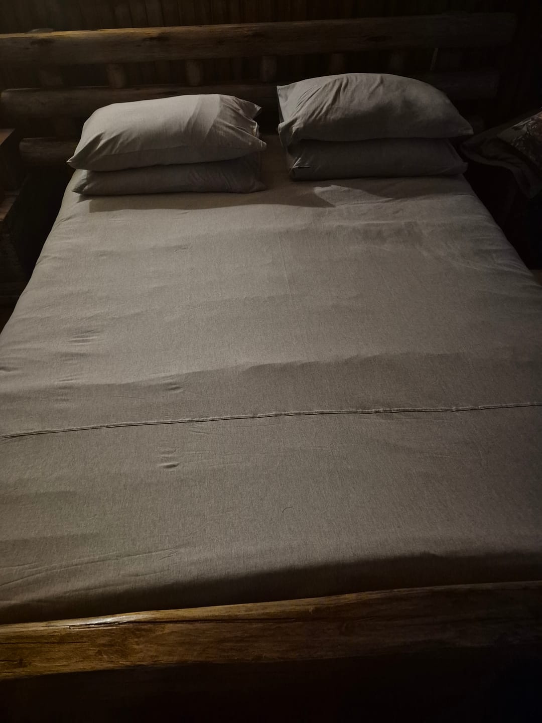 Customer photo review of Soft Grey Duvet Cover Set