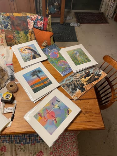 Customer photo review of 9x18 Mounted Prints