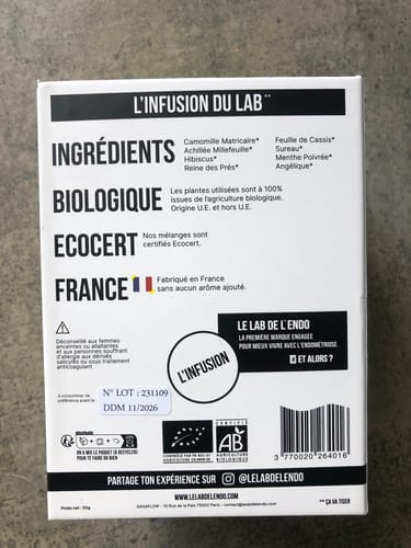 Customer photo review of Infusion Médicinale