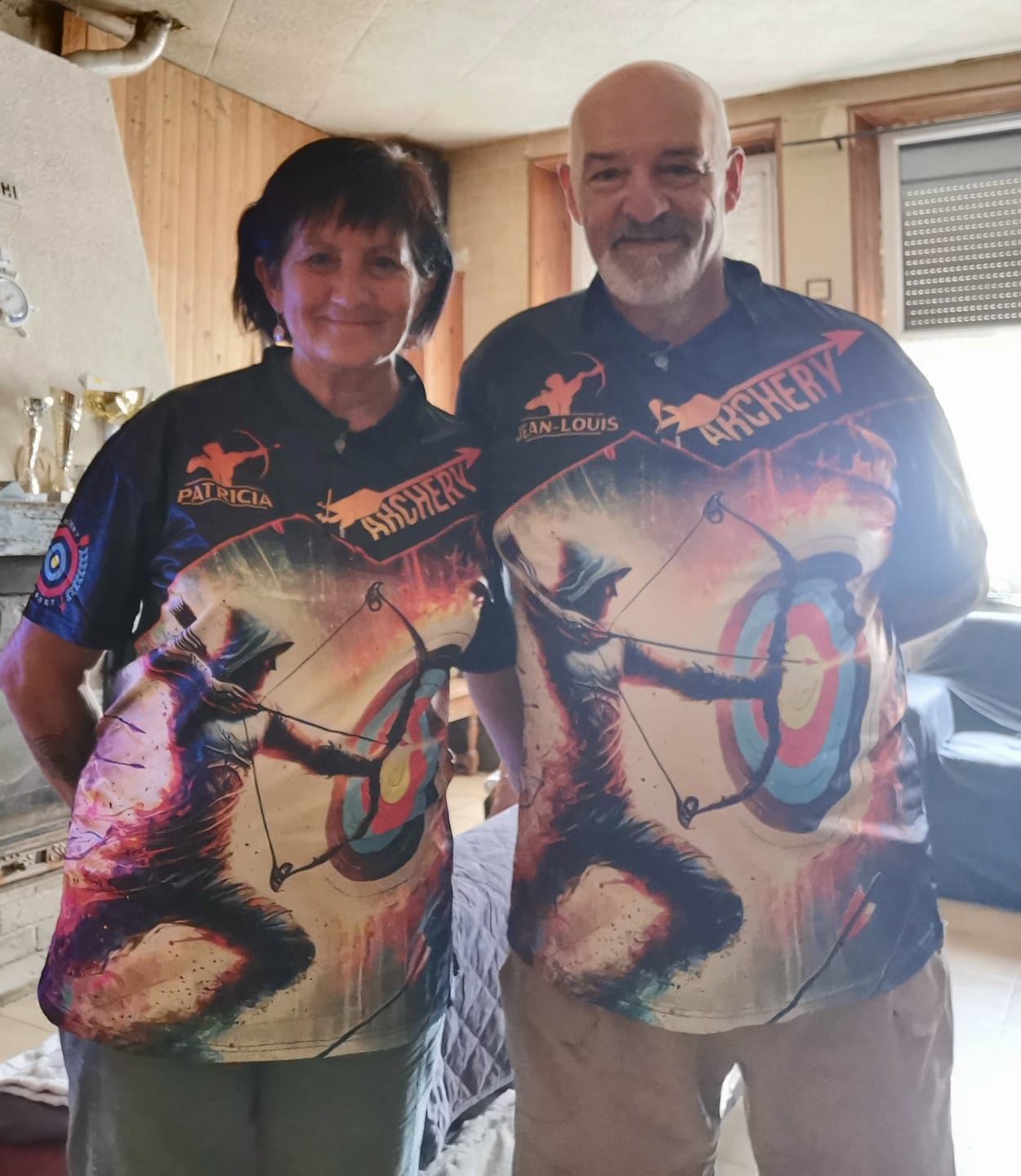 Customer photo review of Unisex Shirt, Custom Name Archery Shirt, Archery T-Shirt Hoodie Long Sleeve Shirt, Gift for Archery Lover