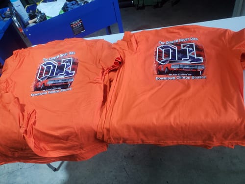 Customer photo review of Custom DTF Gang Sheet