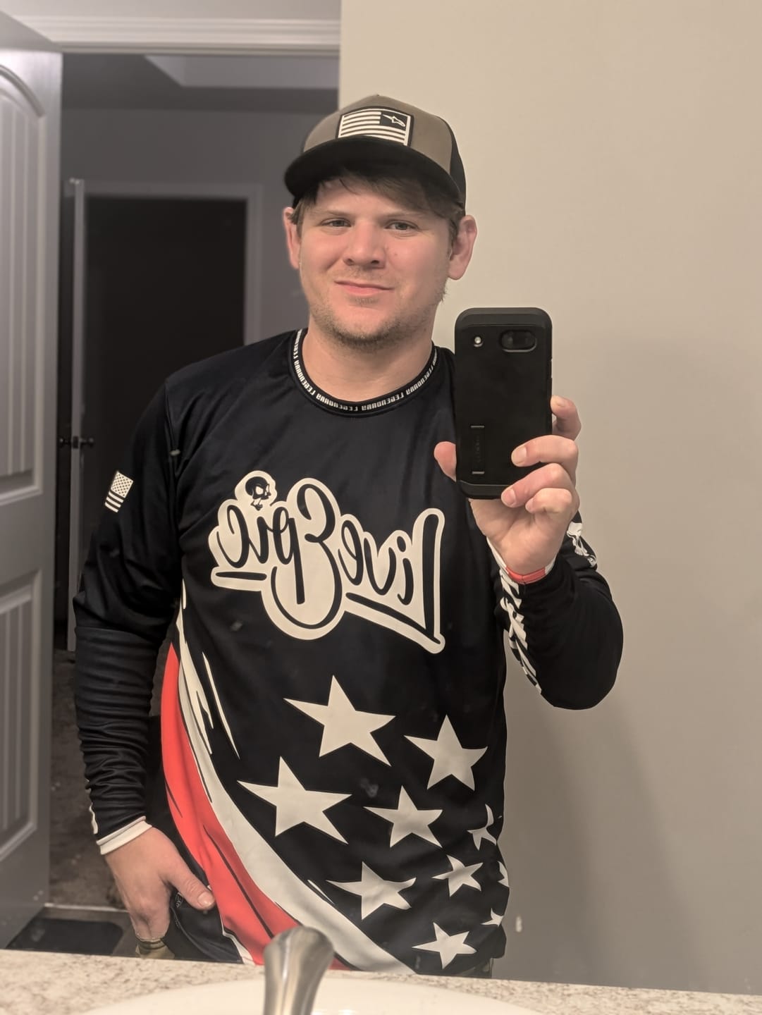 Customer photo review of Live Epic Team Legendary Custom Long Sleeve Jersey