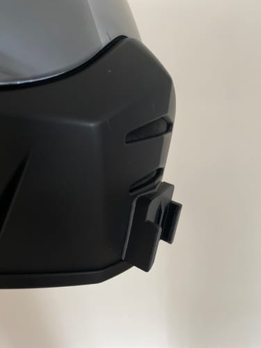 Customer photo review of Biltwell Lane Splitter Camera Mount