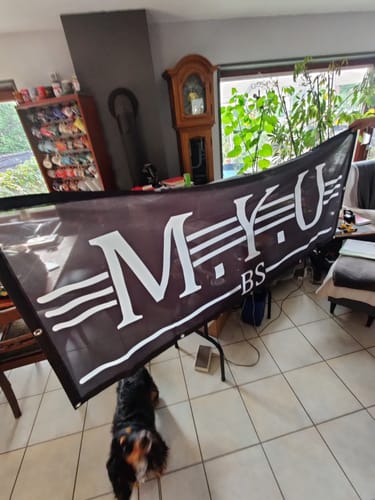 Customer photo review of Fahne inkl. Druck