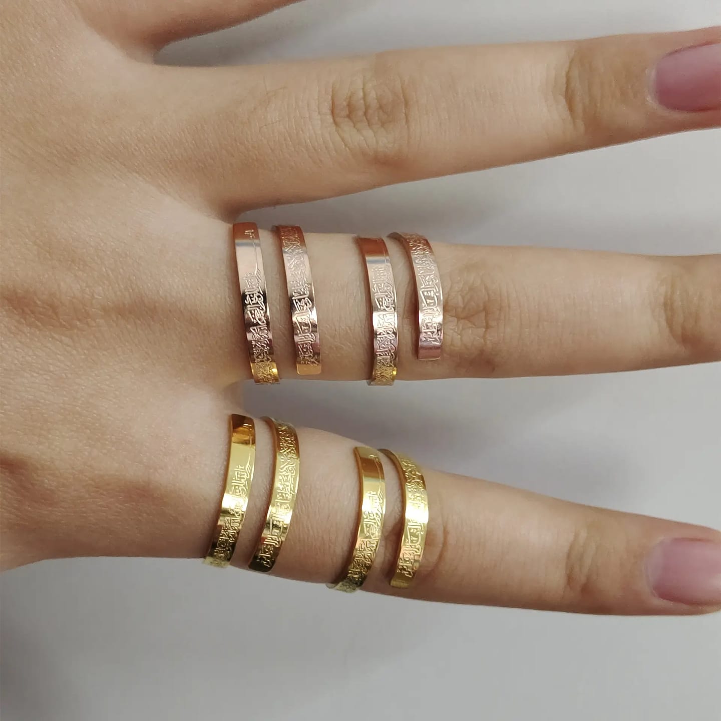 Customer photo review of Ayatul Kursi Spiral Ring