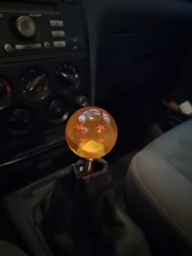 Customer photo review of Star Ball Shift Knob Stars