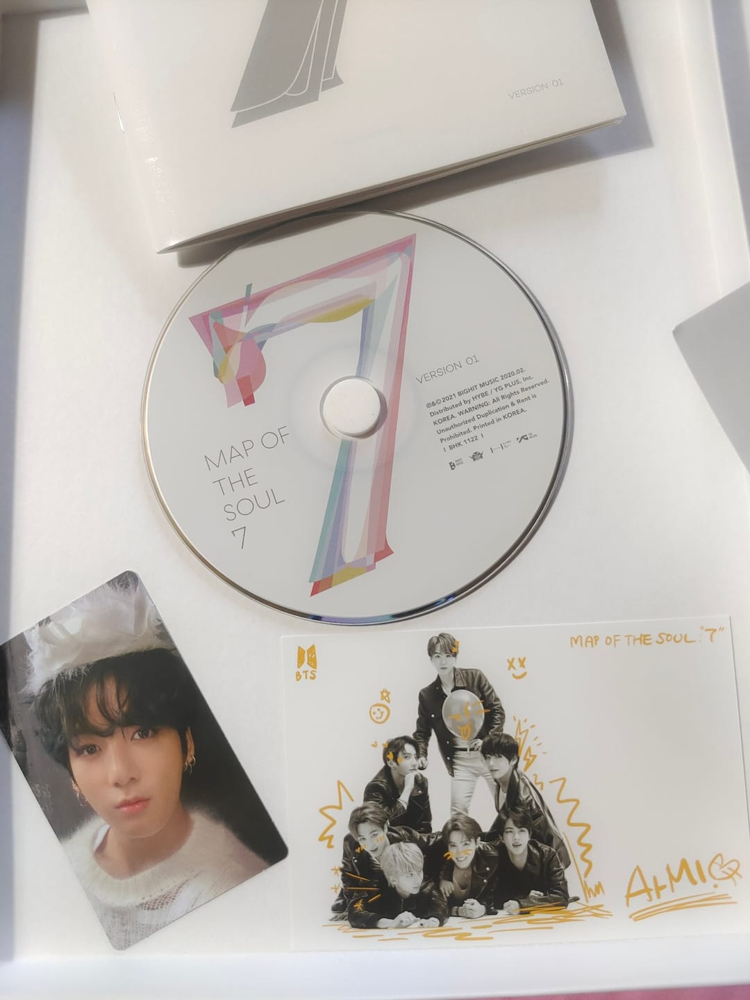 Customer photo review of BTS - 4TH FULL ALBUM MAP OF THE SOUL 7