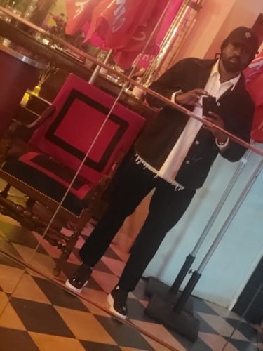 Customer photo review of Men's Luiz X Noir Contrast