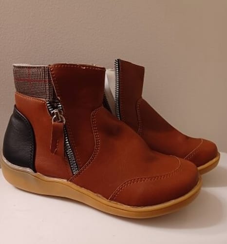 Customer photo review of CORA™ PREMIUM ZIPPER ORTHOPEDIC WATERPROOF BOOTS