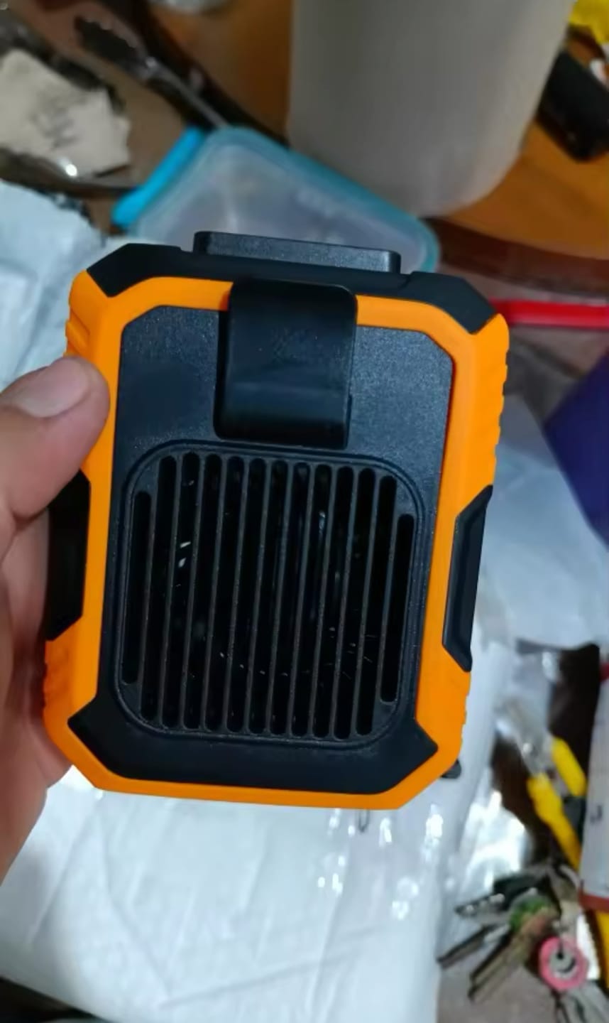 Customer photo review of BreezeMate - Portable Waist Fan