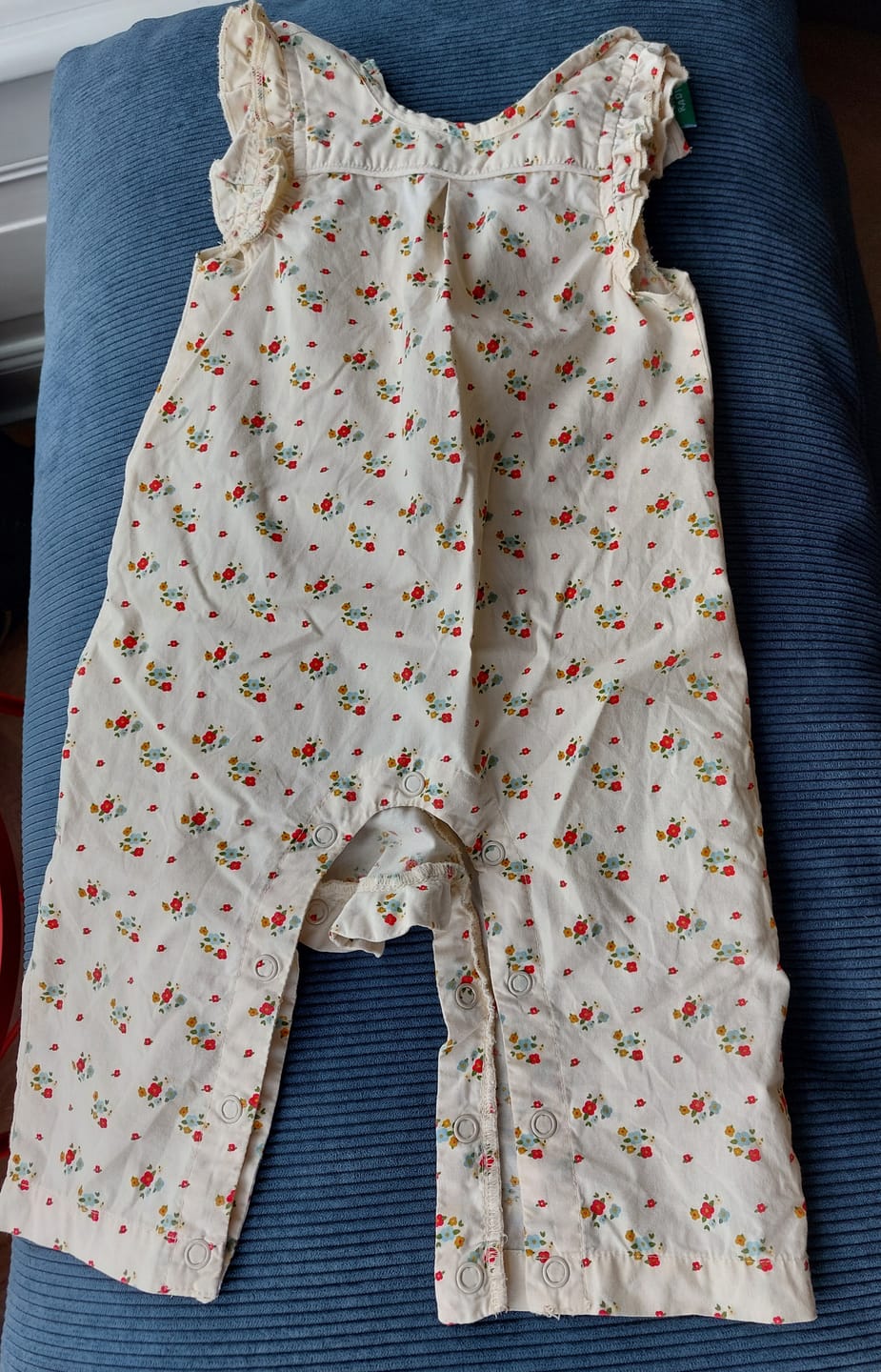 Customer photo review of Spring Flowers Frill Summer Romper