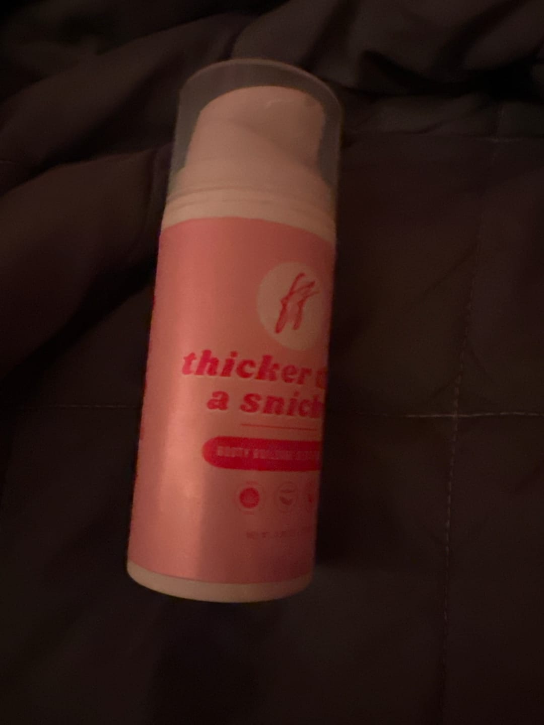 Customer photo review of Thicker than a Snicker Cream