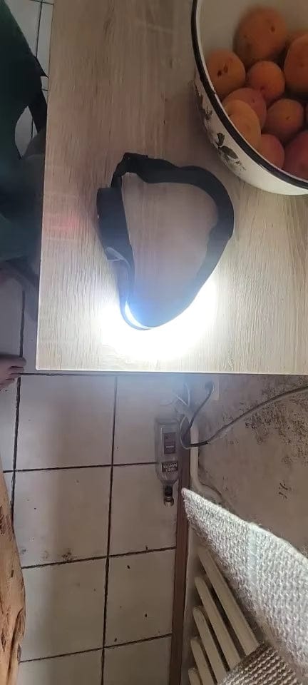 Customer photo review of PROFI 350 - 2 IN 1 LED Stirnlampe - Das Original