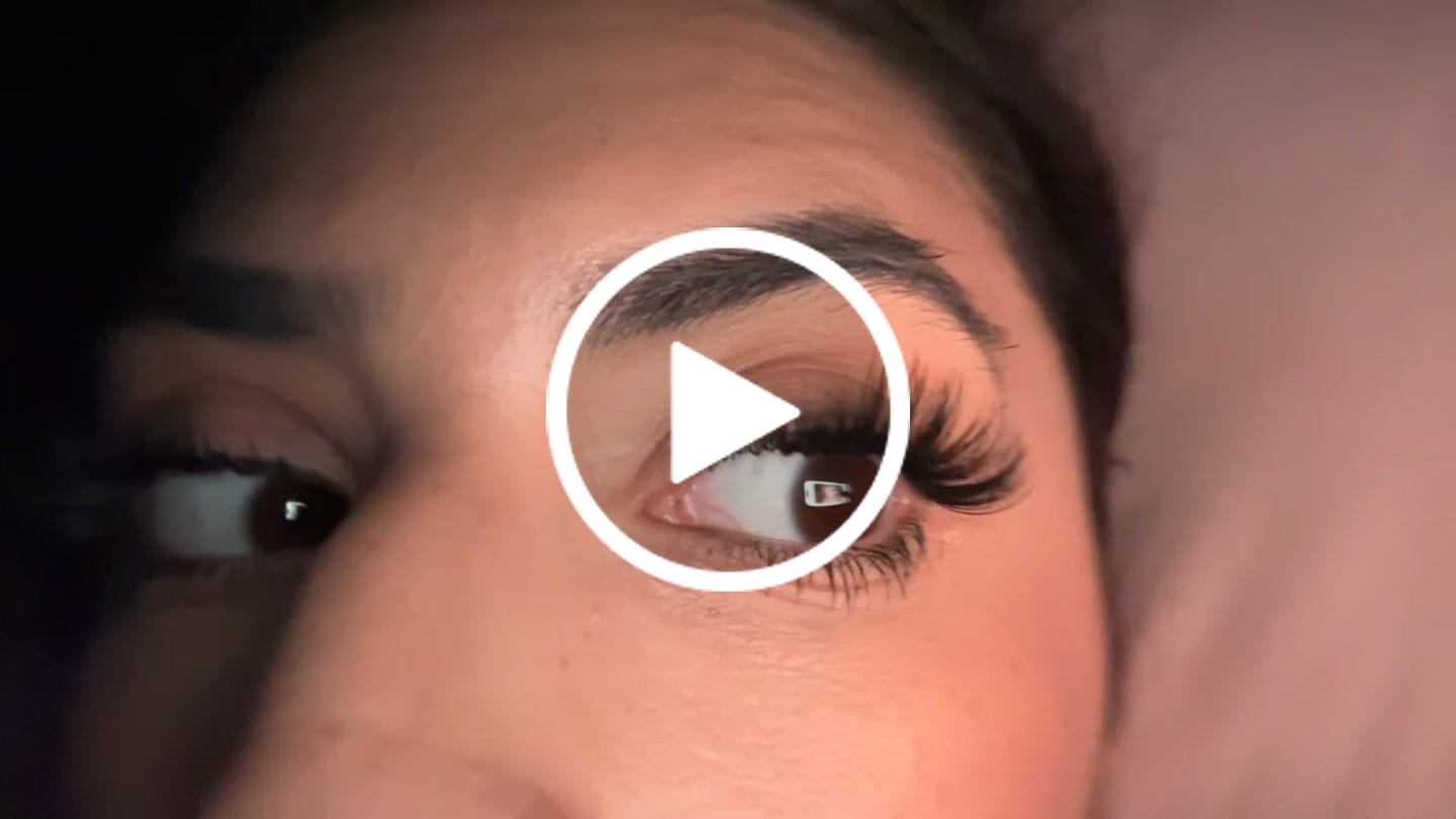 Customer video review of Lash Bond & Seal - White 10ml
