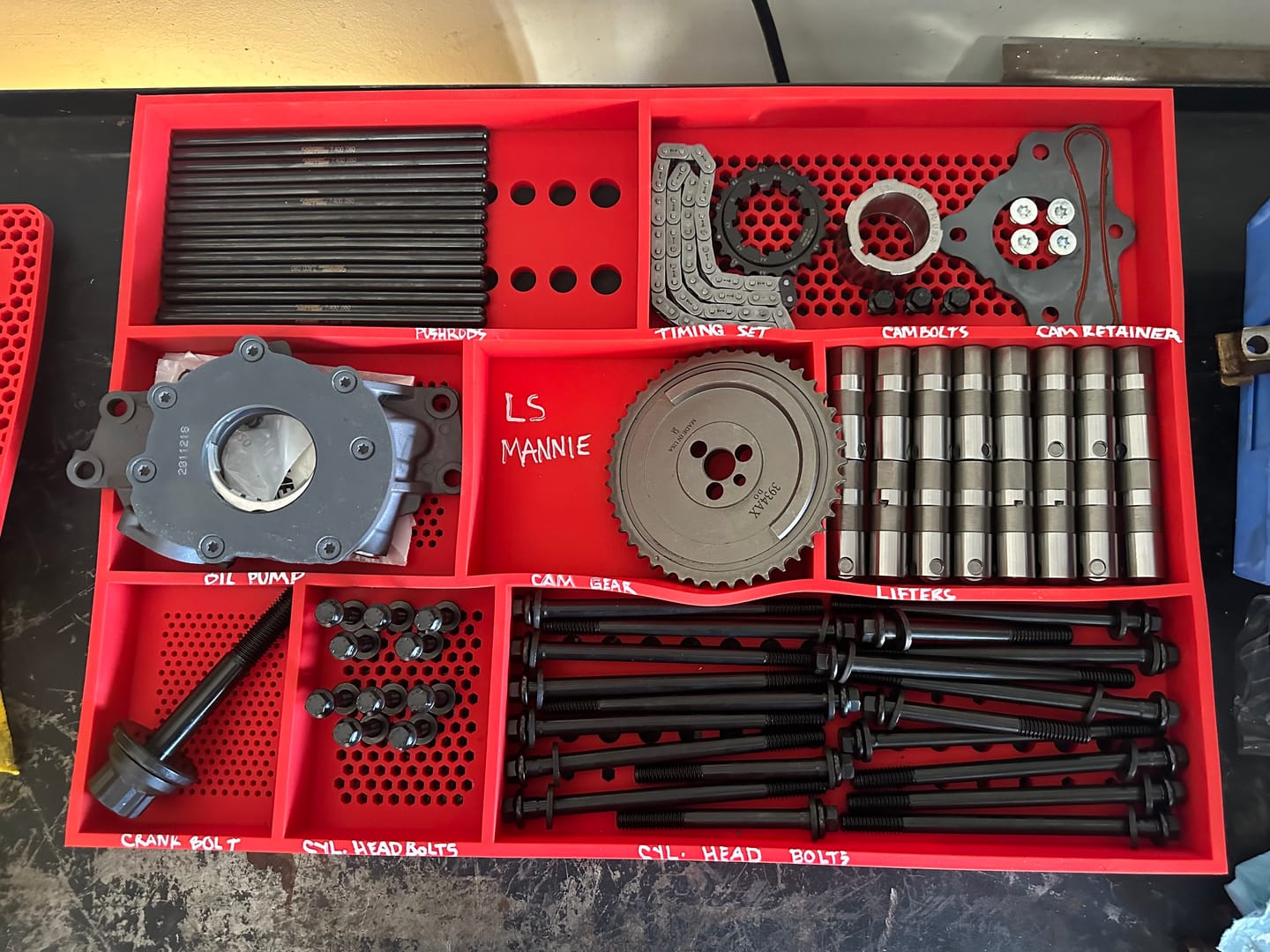 Customer photo review of Boltster Top Box Tool Tray
