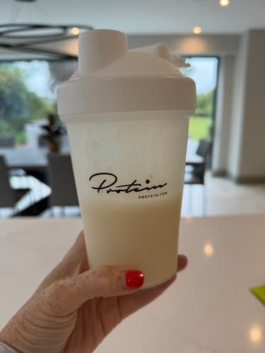 Customer photo review of Slim Meal Replacement | 34 Meals + Free Pink Shaker
