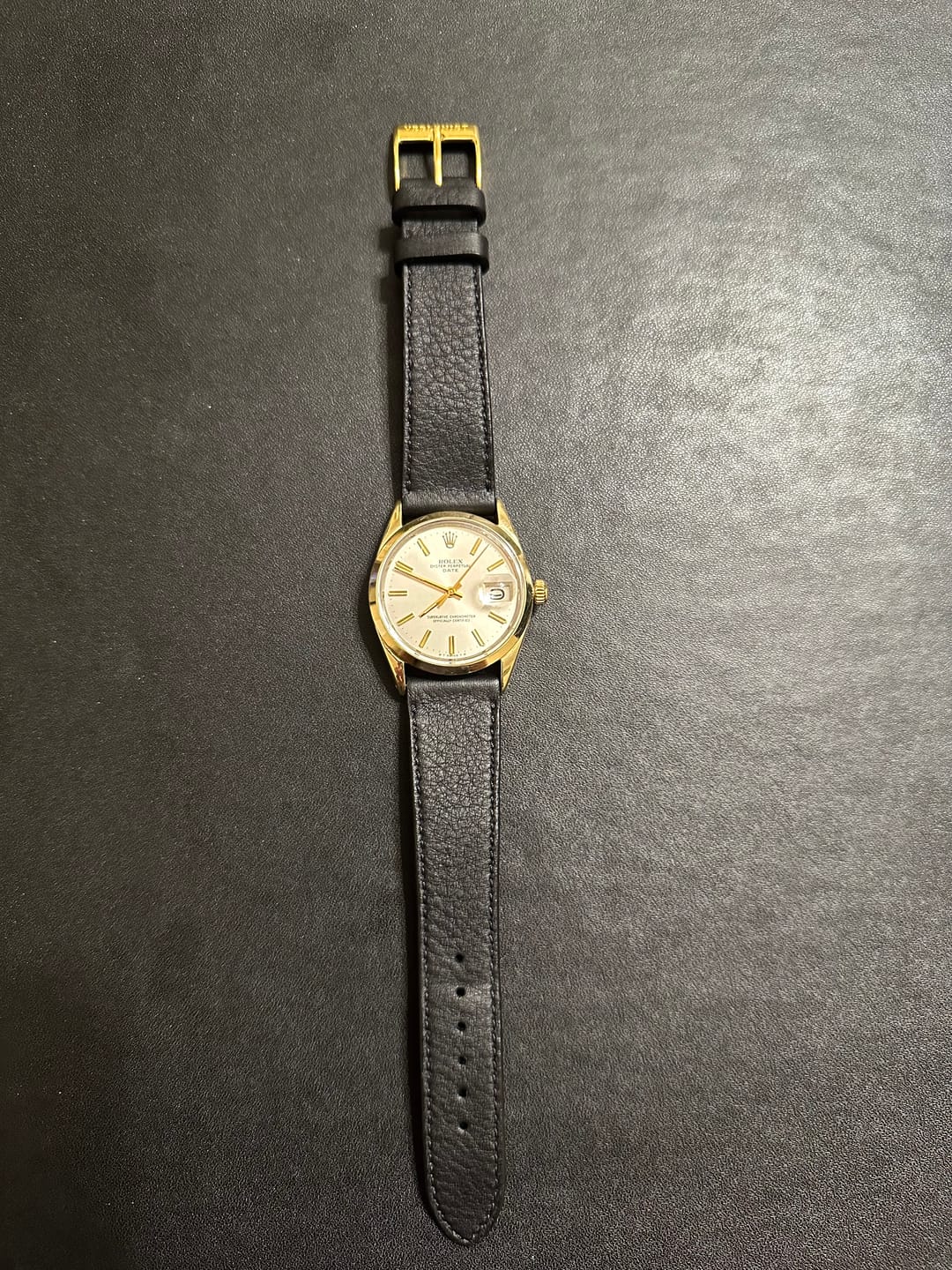 Customer photo review of Black Calfskin