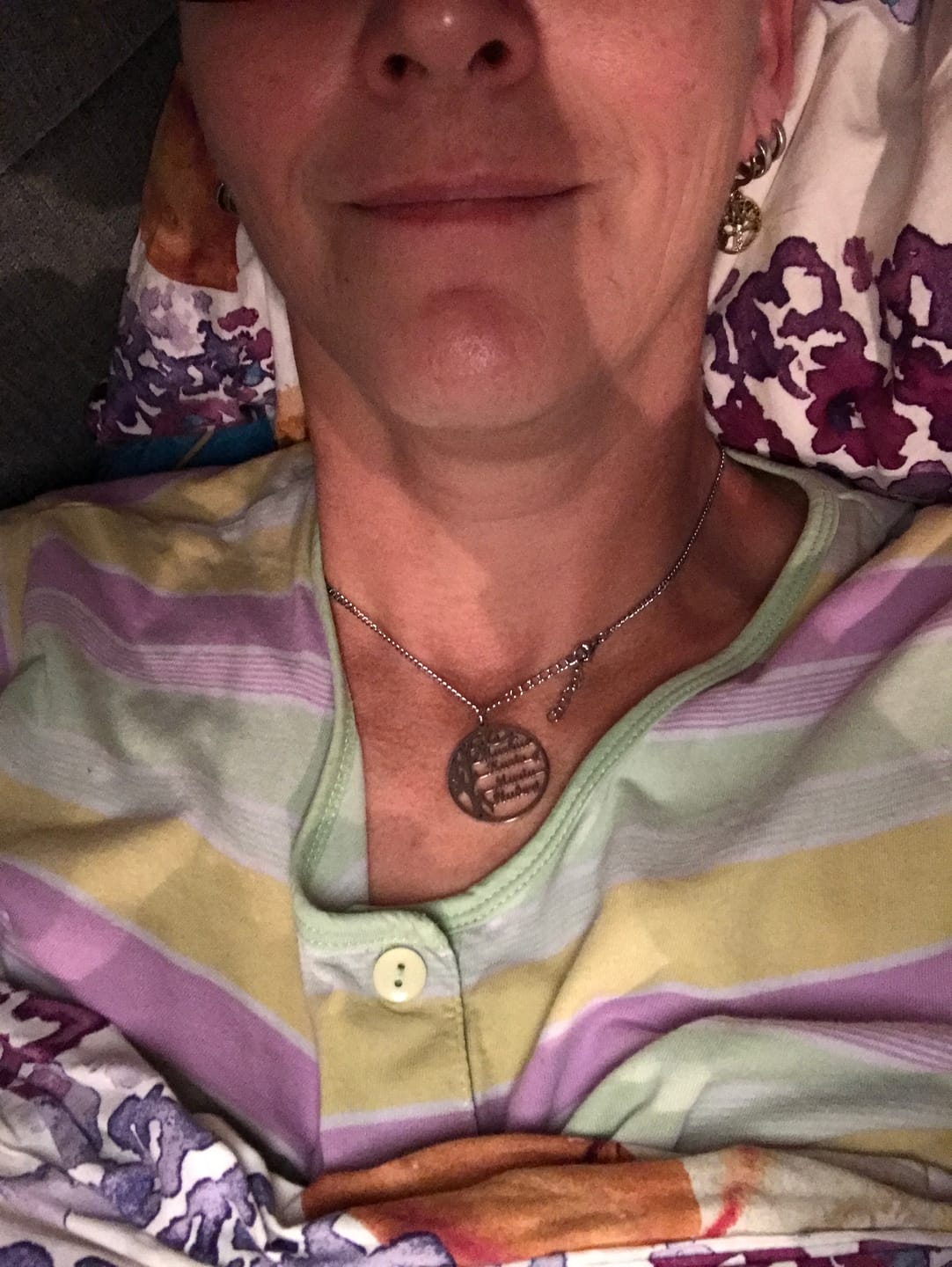 Customer photo review of Lebensbaum Kette mit personalisierten Namen