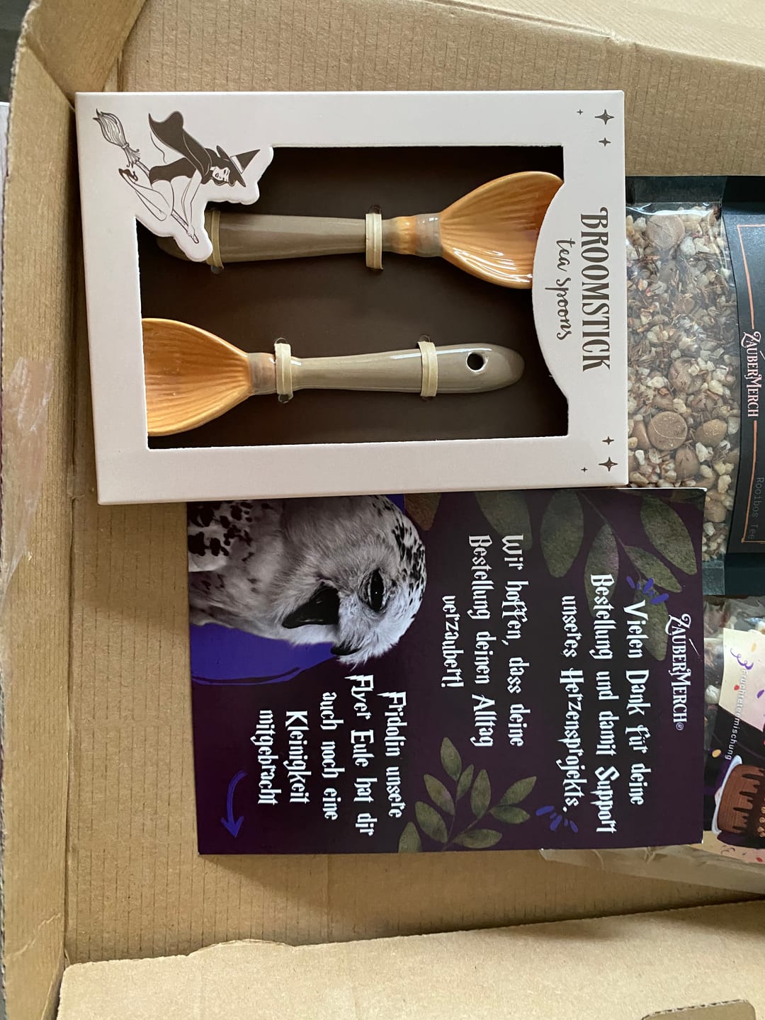 Customer photo review of Rabenkrallen Essenz - Zaubertrank Teemischung