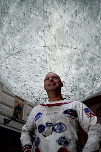 Customer photo review of Gearhumans [50th Anniversary] 3D Armstrong Spacesuit Apparel