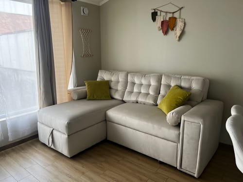 Customer photo review of Sofá cama Palermo