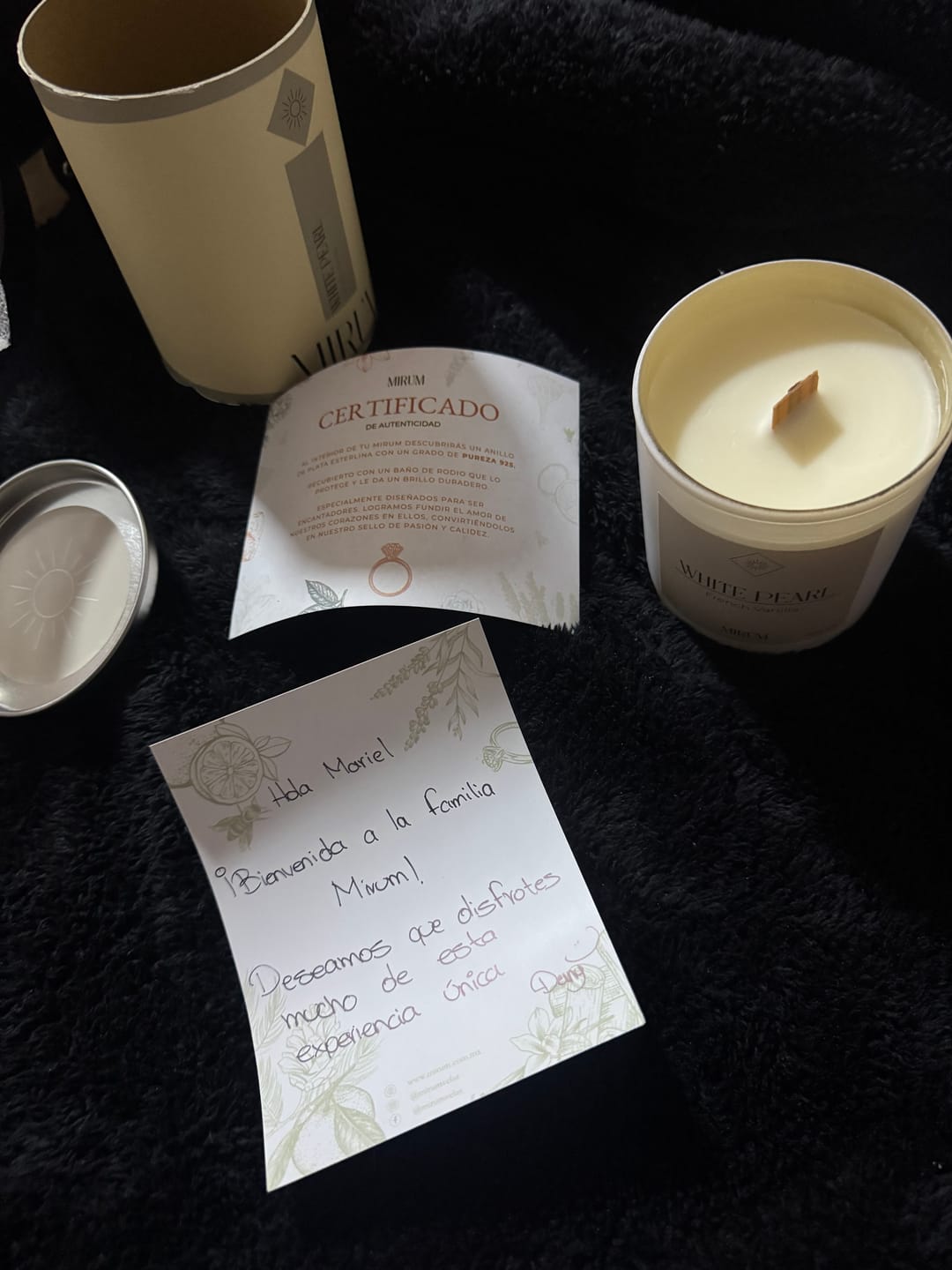 Customer photo review of WHITE PEARL