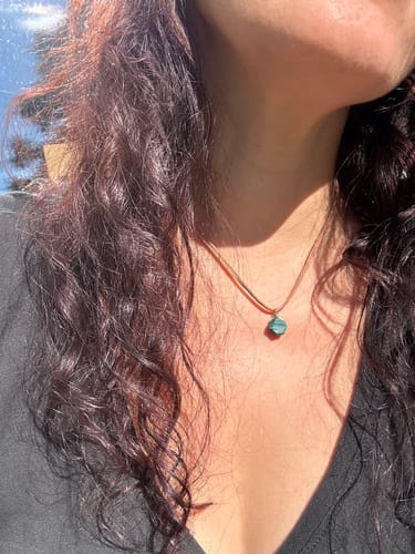 Customer photo review of Natura Malachit Choker