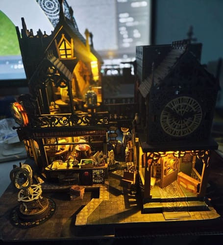 Customer photo review of Holo Magic City Miniature House