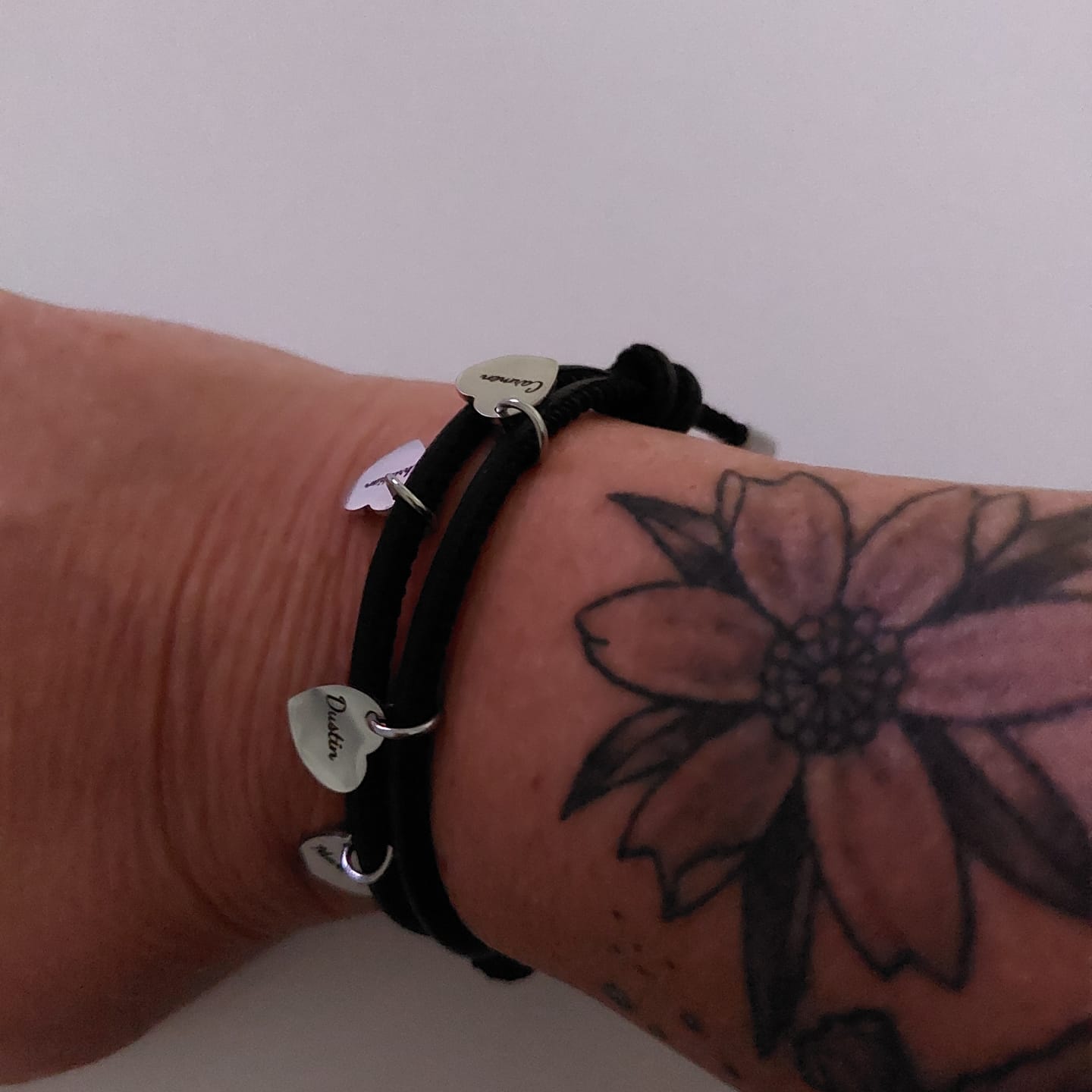 Customer photo review of Freunde - Individuelles Lederarmband