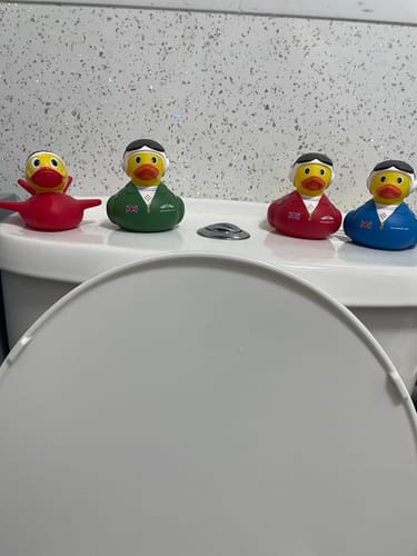 undefined review of RAF Association Red Arrows Ducks - Red/Green/Blue (Pack of 3) image 1 out of 3