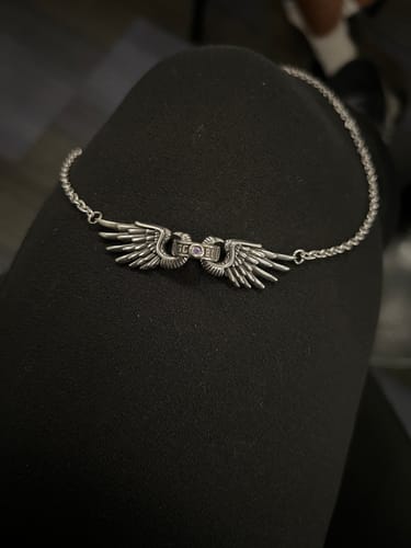 Customer photo review of Ascendant Necklace - VIOLET