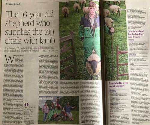 Customer photo review of Symply Fresh Chicken Large Breed Dog Food