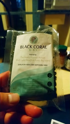 Customer photo review of Hard Wax Sample Size Bag