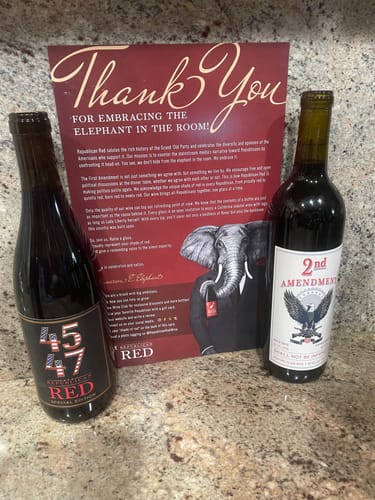 Customer photo review of Cabernet Sauvignon "2nd Amendment"