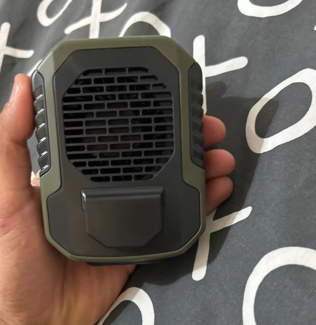 Customer photo review of BreezeMate - Portable Waist Fan