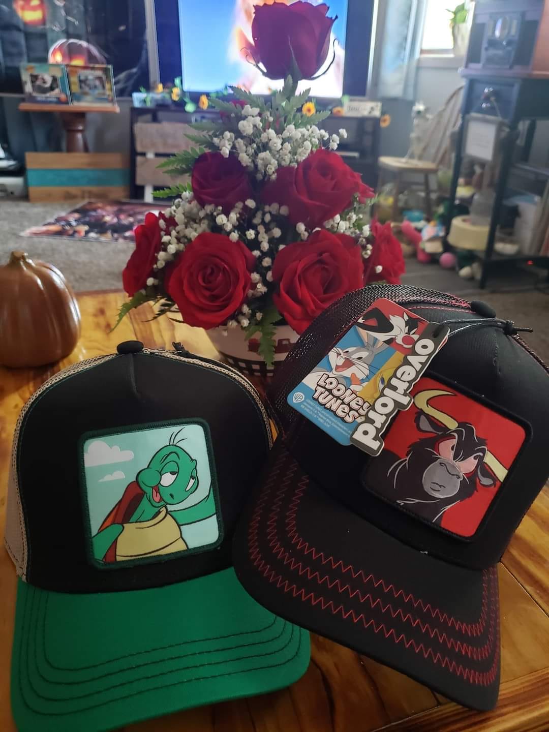 Customer photo review of OVERLORD X Looney Tunes: El Toro the Bull Trucker Cap