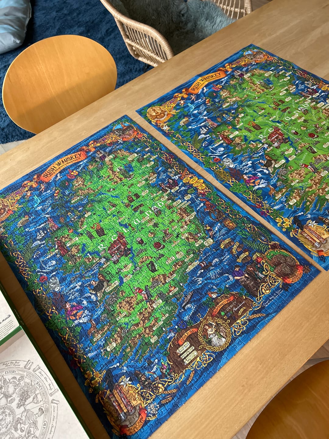 Customer photo review of Whiskey Puzzle - Ireland