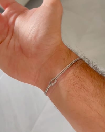 Customer photo review of Nodo d'Amore - Coppia di bracciali