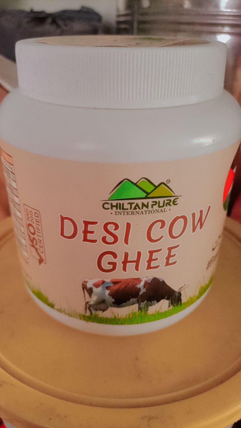 Customer photo review of Desi Cow Ghee 🐄 Strengthen Immune System, Energy Booster, Good for Heart Health ❤️, Helps in Bone Development & Aids in Weight Loss, No.1 Cow Ghee in PAK 🇵🇰