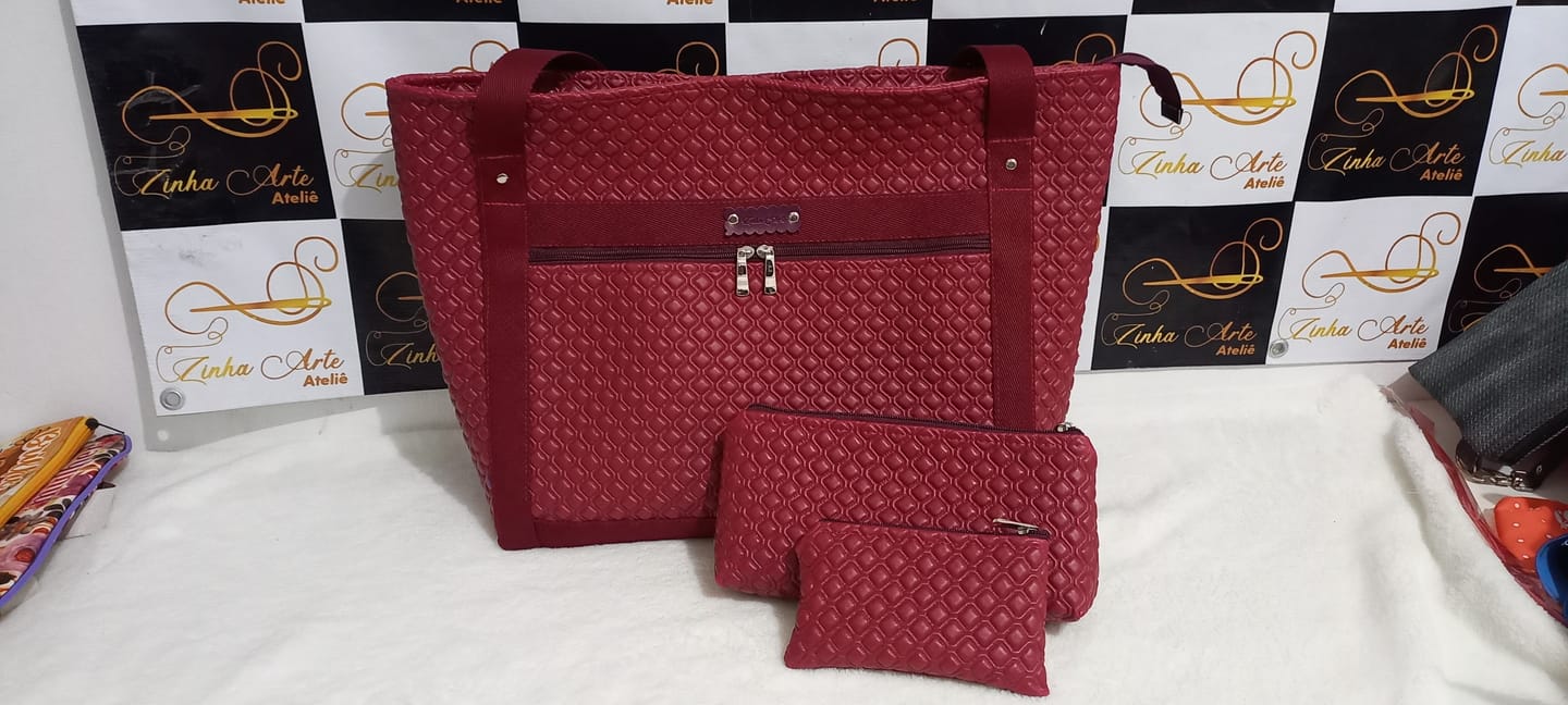 Customer photo review of MATELASSE LUXO 1.5 COR BORDO FUNDO MANTA