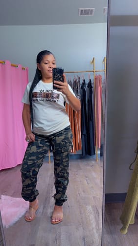 Kristal D. review of Matte Clear Film Screen Print Transfer- She Is Unbothered image 1 out of 1