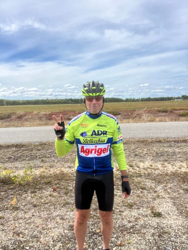 Customer photo review of 1989 ADR Retro Long Sleeve Jersey