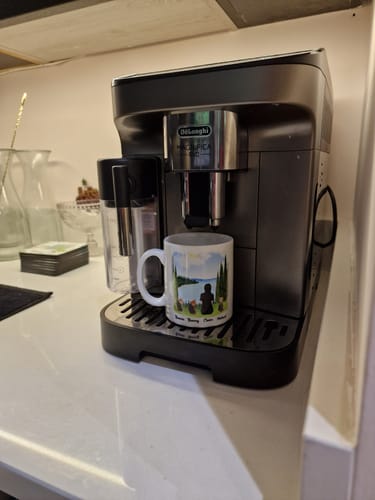 Customer photo review of Girl & Dogs - Life is better with a dog Personalised Mug