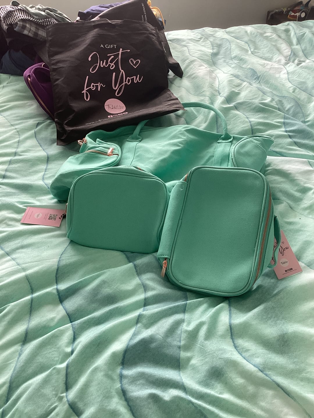Customer photo review of Whitsunday Personalised Bag Set