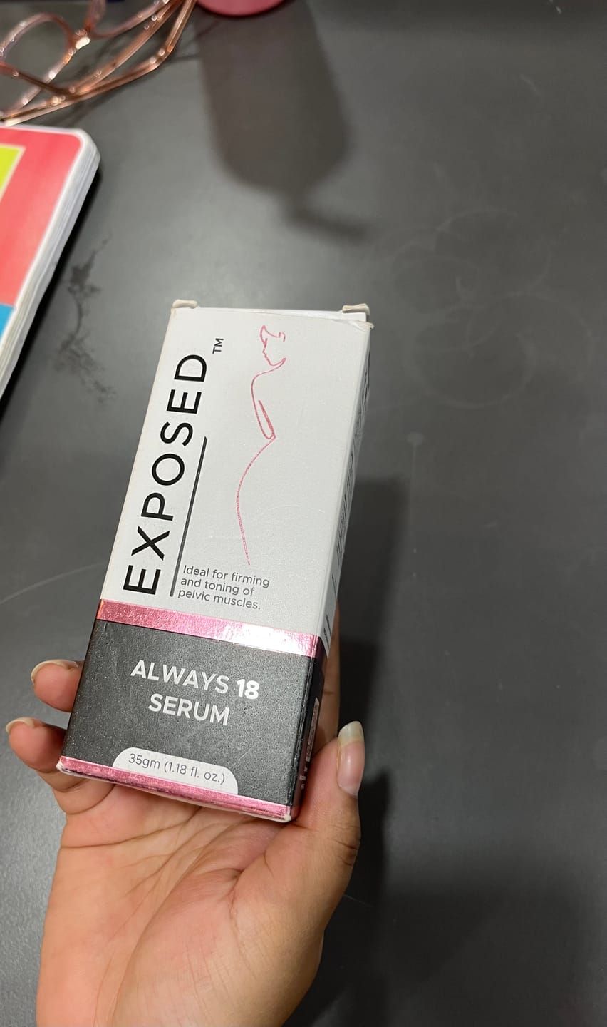 Customer photo review of Always 18 Serum | V-tightening Gel for Women - 35 gm