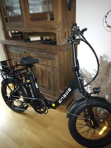 Customer photo review of Engwe L20 SE 250W 20" Foldable Electric Trekking Bike 15.6Ah Step-through E-bike