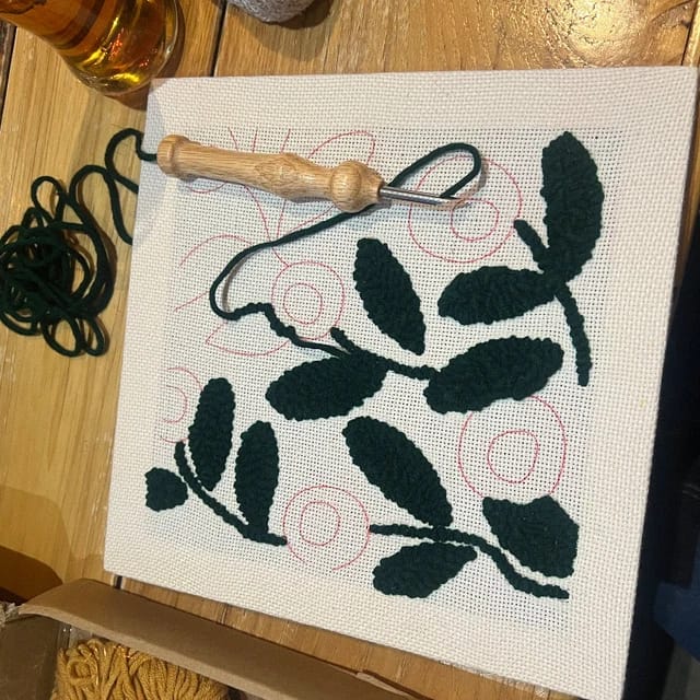 Customer photo review of HealingWeave™ Threads with Punch Stitching Kit